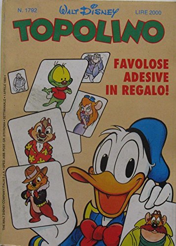  Topolino n°1792 del 1 aprile 1990