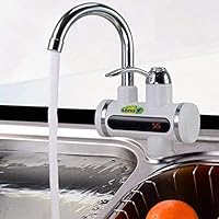 Sahufy Plastic Instant Water Heater Tap with Digital Display (Multi, 1 Pieces) (WTRHTRTAP)