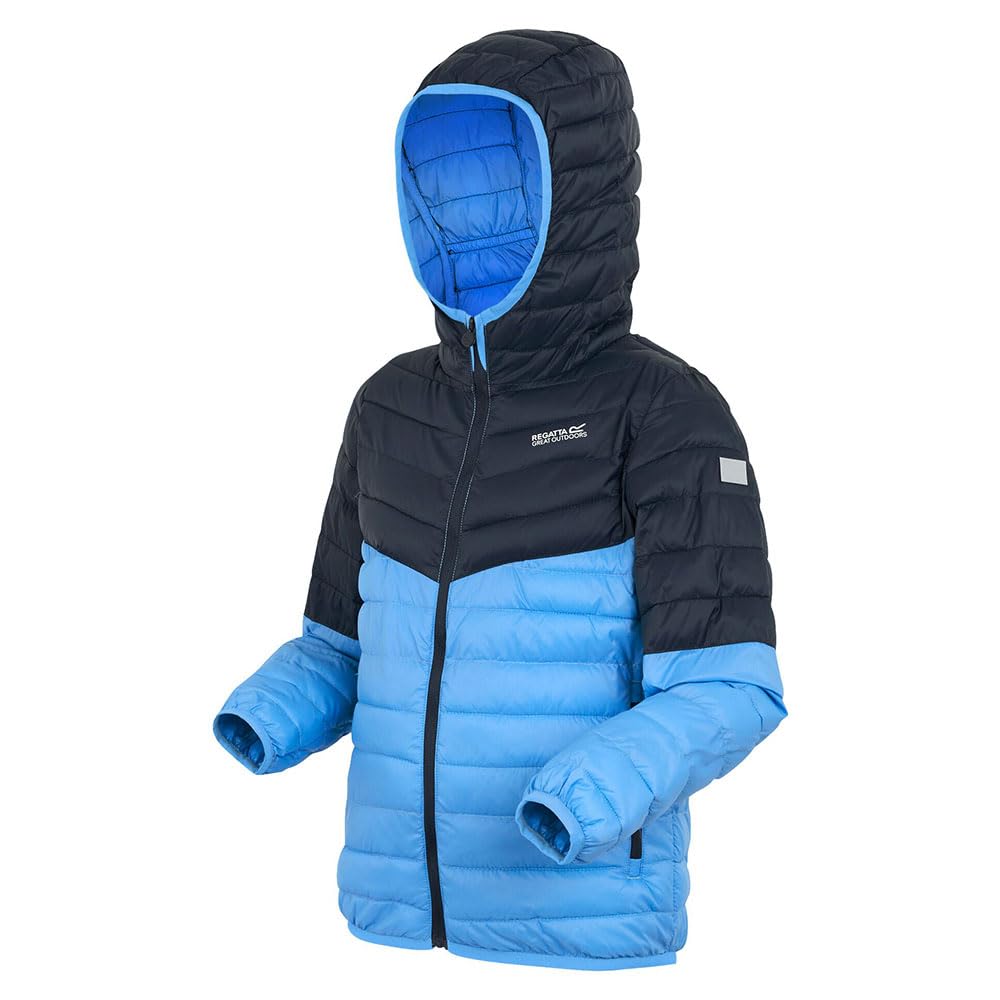 Regatta Kids' Hooded Hillpack Iii Jacket Veste rembourrée Mixte enfant