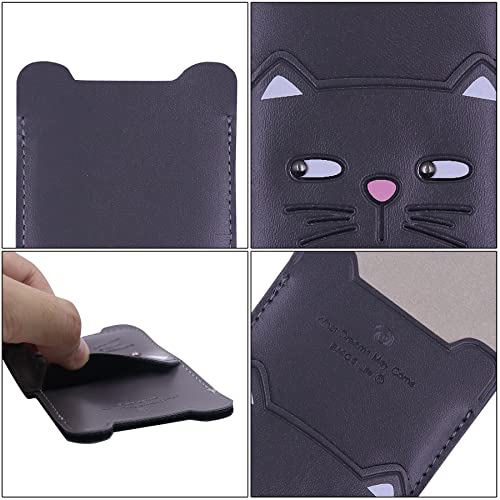 Rarityus Cute Animals Phone Card Holder Sleeves, Pu Leather Adhesive Stick On Wallet Phone Pocket Credit Id Case For All Smartphones #TOP5