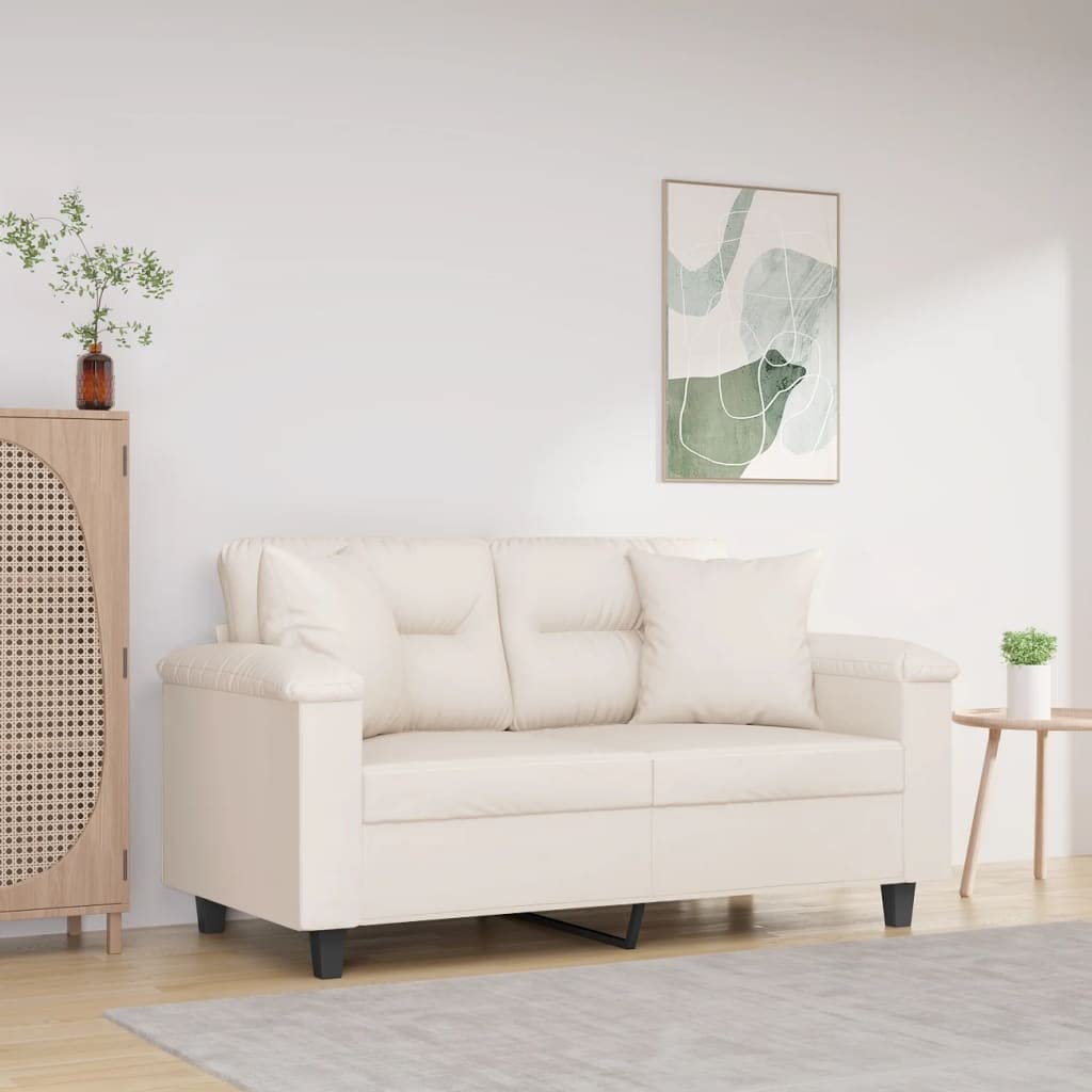 Coussin pour chaise en microfibre beige 40 x 40 cm pour soulager les assises trop rigides