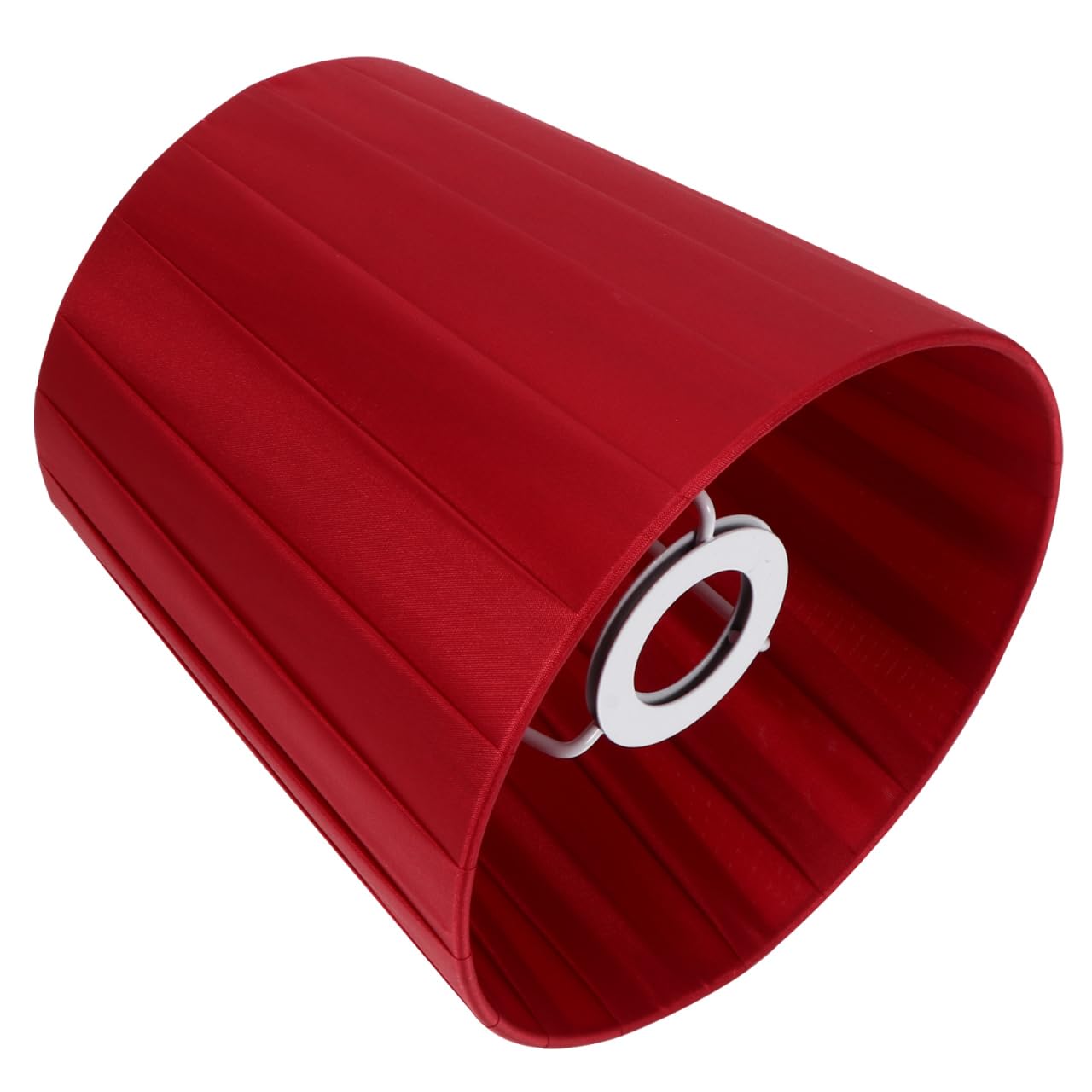 BESPORTBLE Small Lamp Shade Red Lampshade Cloth 5.90X5.51X4.33In Decorative Cover for Floor and Table Lamps Elegant Fabric Warm Ambient Lighting Shades Wine Burgundy Light Living Room Bedroom Ambiance
