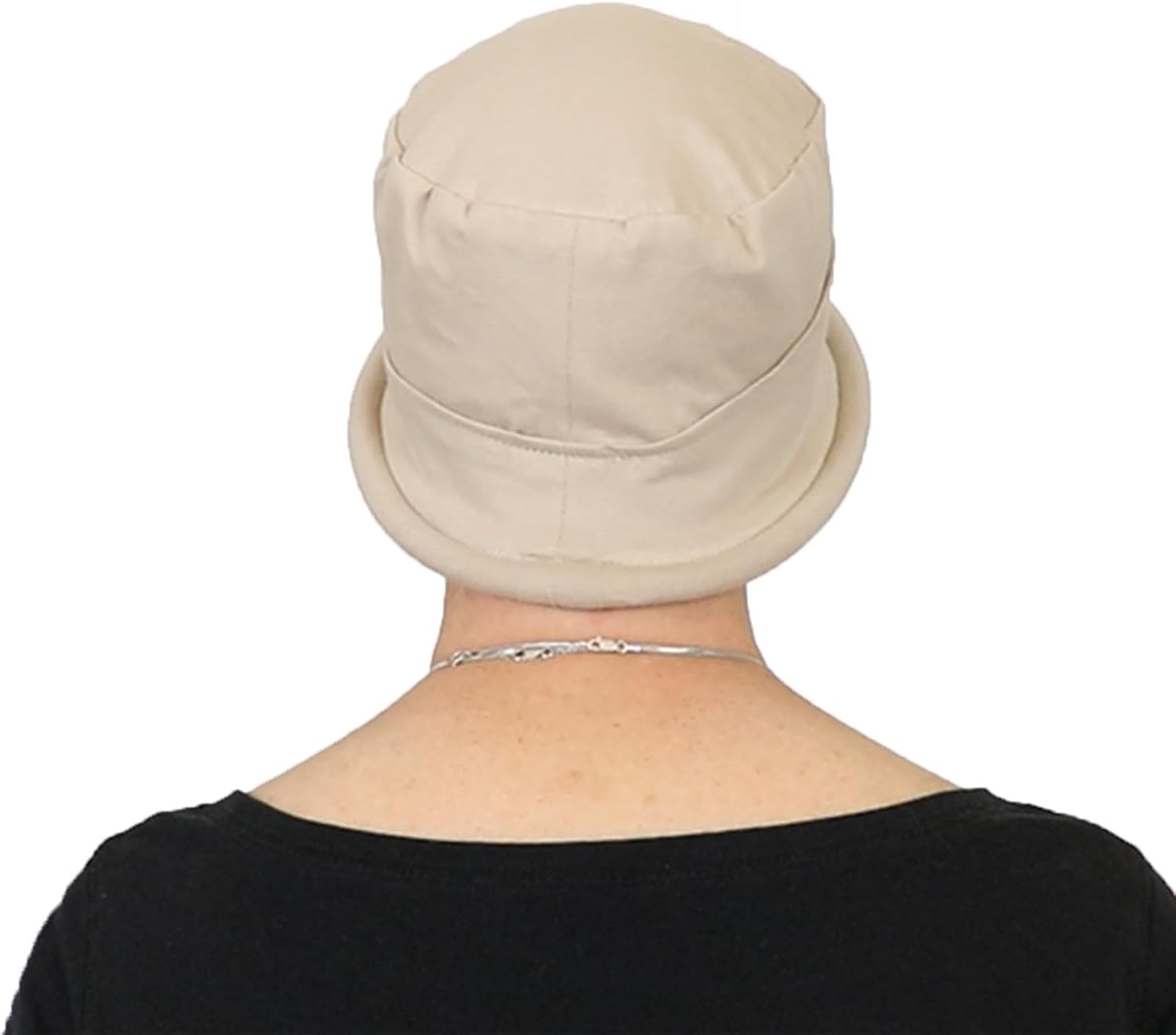 Hats Scarves & More Chemo Headwar for Women 100% Combed Cotton Cloche Cancer Hats 50+ UPF Sun Protection Gatsby - Image 2
