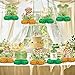 9 Pcs Lion Theme Honeycomb Centerpieces, Jungle Safari Party Decorations A Little King Is On The Way Table Decoration for Pregnancy Announcement Gender Reveal Party Supplies