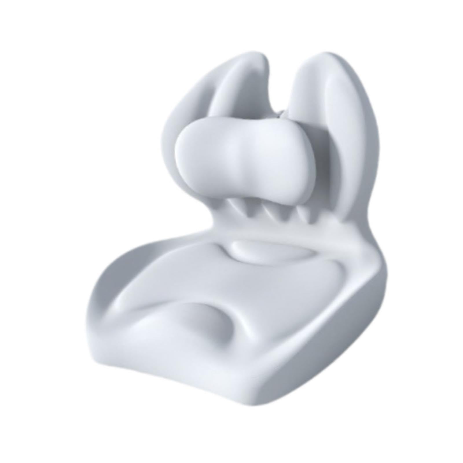 Sharplace Cuscino Sedile in Memory Foam Cuscino Lombare Versatile Morbido Comodo Coperchio Rimovibile di Supporto Posteriore per sedili Auto, Grigio
