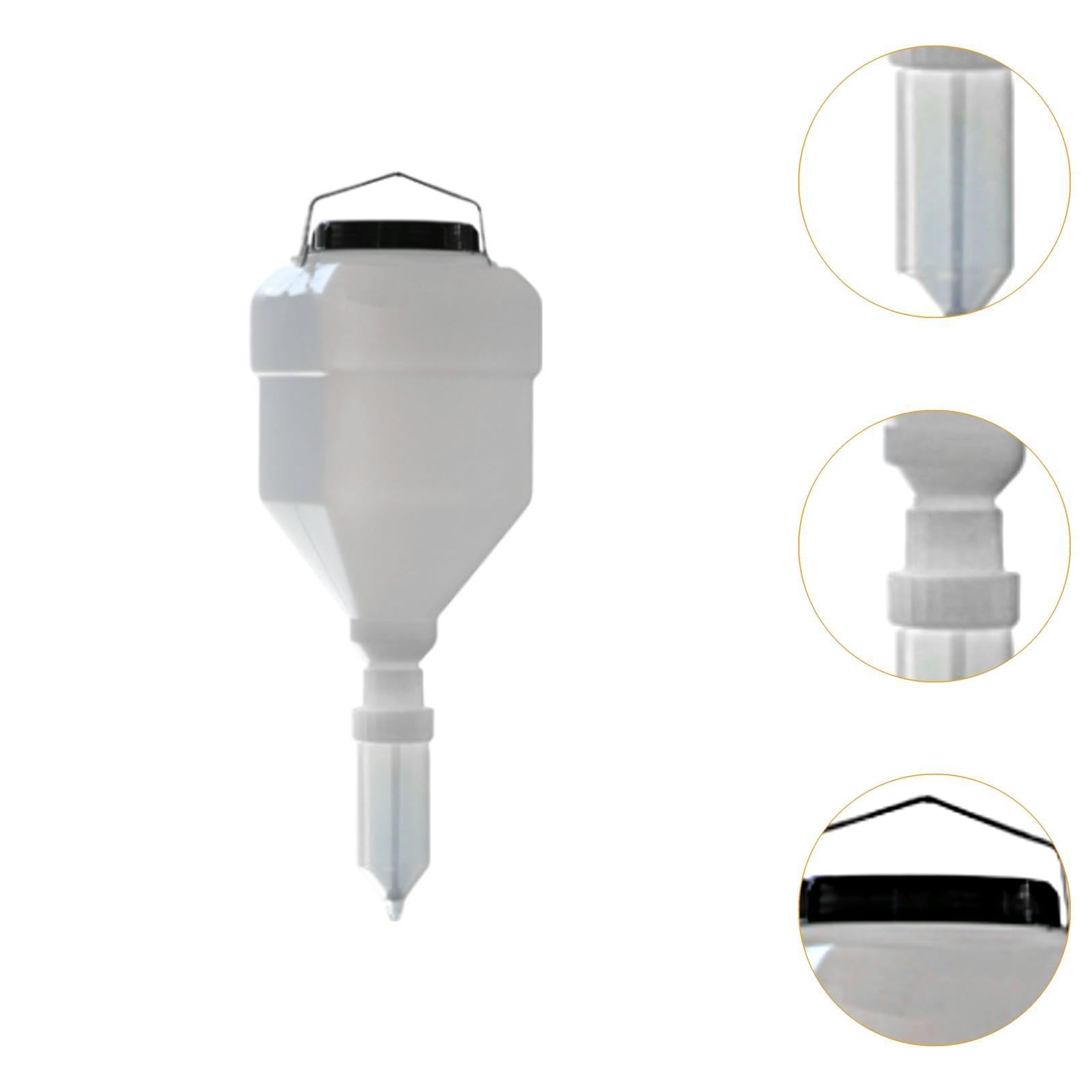 Botella de Recargable, Dispensador de Kétchup, Práctico Dispensador de Especias con para Colgar, Fabricado en Material PP para Uso Domés, Blanco, tal como se describe