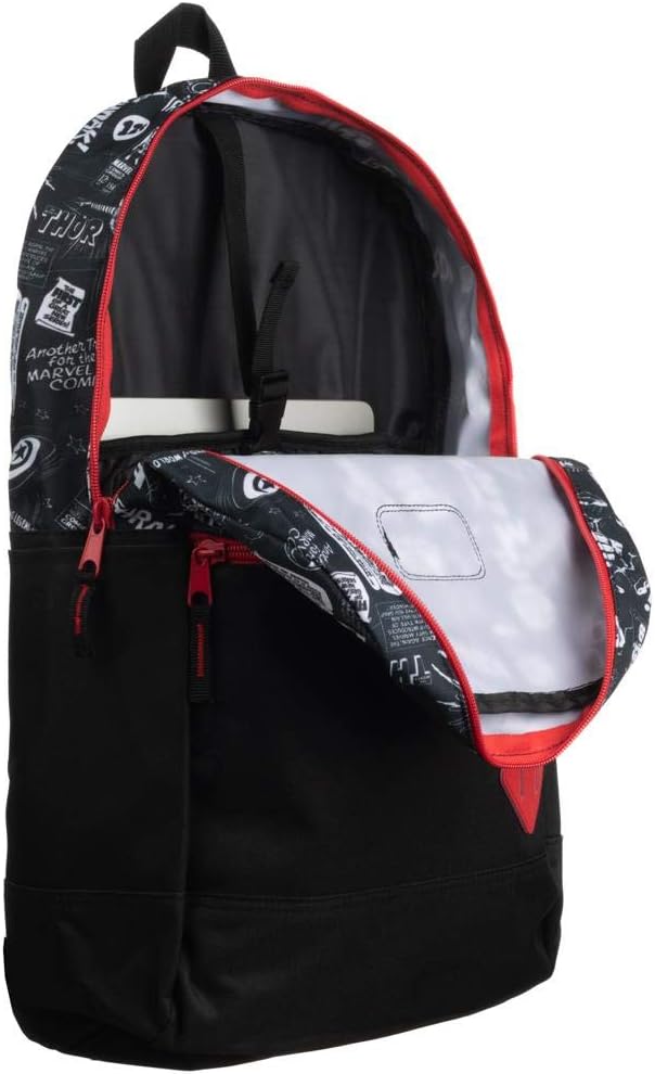 Marvel Comic Book Superhero Speech Bubble Tech Backpack