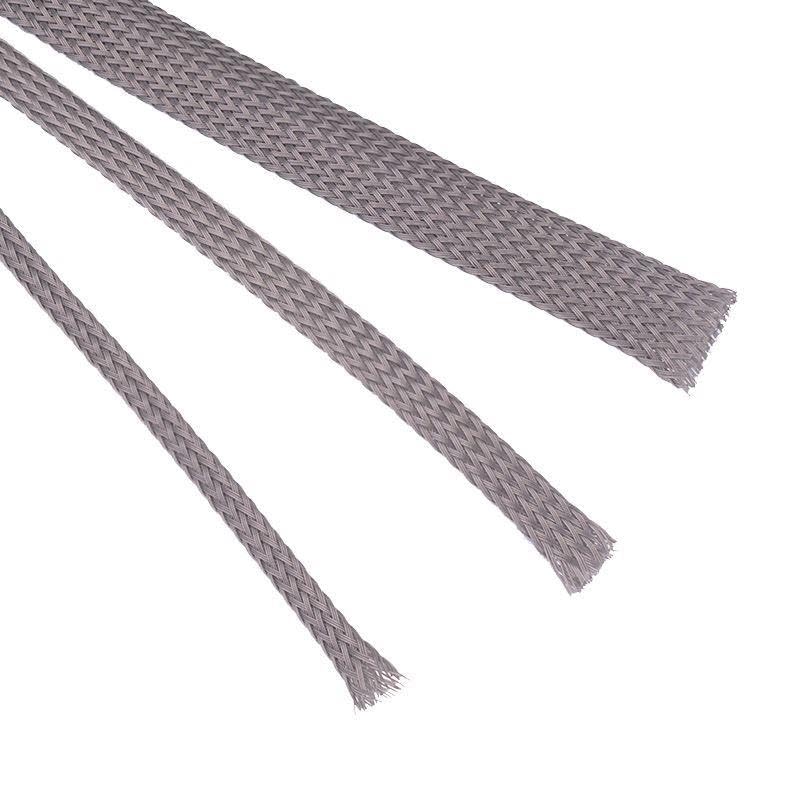 3mm Grey Expandable Braided Sleeving Wrap Cable Management (Length of 5m)