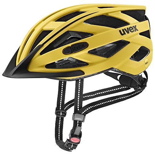 uvex city i-vo MIPS, casco da città leggero unisex, sistema MIPS, con luce a LED integrata, sunbee matt, 52-57 cm