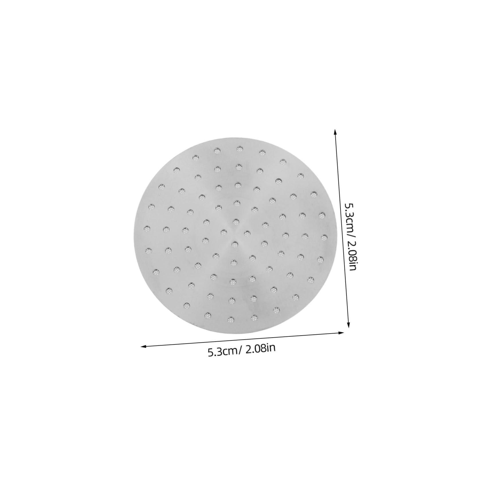 TEHAUX 5 Stück Edelstahl Espresso Puck Screen Wiederverwendbarer Kaffeesieb für Gleichmäßige Extraktion Robustes Metallfilter für Kaffeevollautomaten Zuhause und Büro Langlebiges