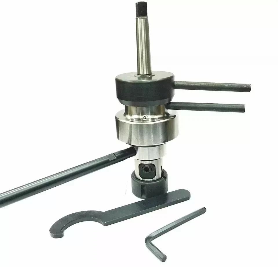 TUF - Precision Quality Reversible Tapping Attachment M3-M12 MT2 Shank | Self-Reversing Tapping Head | Adjustable Torque Clutch | Morse Taper MT2 | for Pillar Drill & Milling Machine