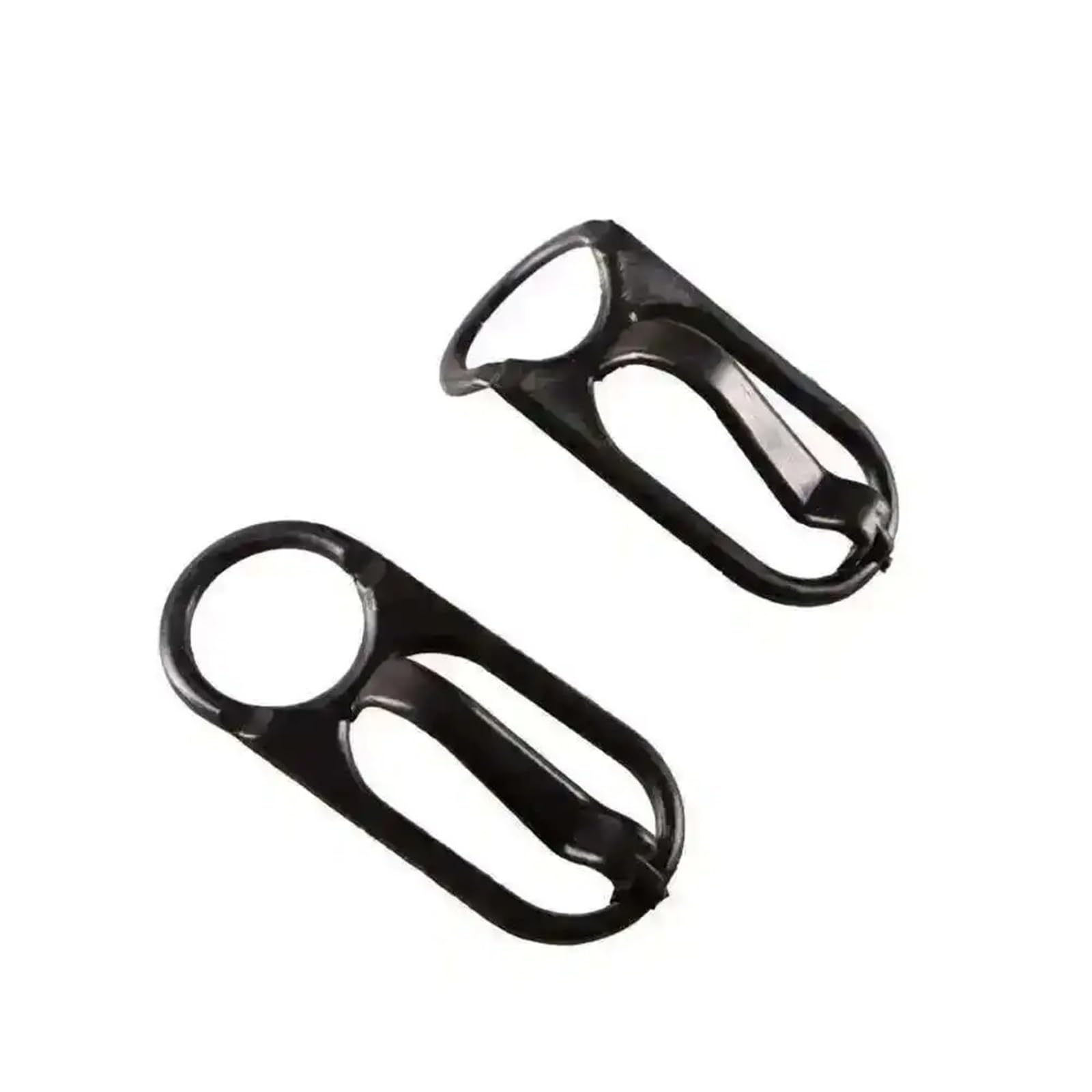 Hangers for Clothes Space Savers 200pcs Display Hanger Connector Strips(Black)