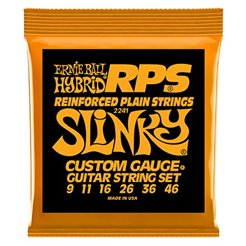 ERNIE BALL 2241 エレキギター弦 RPS HYBRID SLINKY レインフォースド プレーン ストリングス ハイブリッド スリンキー
