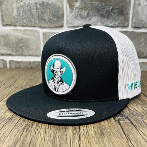 Image of Vexil American Rancher Adjustable Snapback Western Lifestyle Rodeo Southwest Inspired Meshback Hat