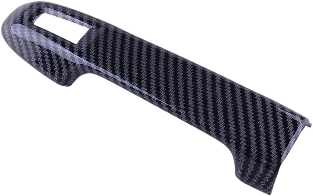 beler 1Set Carbon Fiber Style Side Smart Door Handle Covers Trims Fit for Scion FR-S Toyota GT86 Subaru BRZ