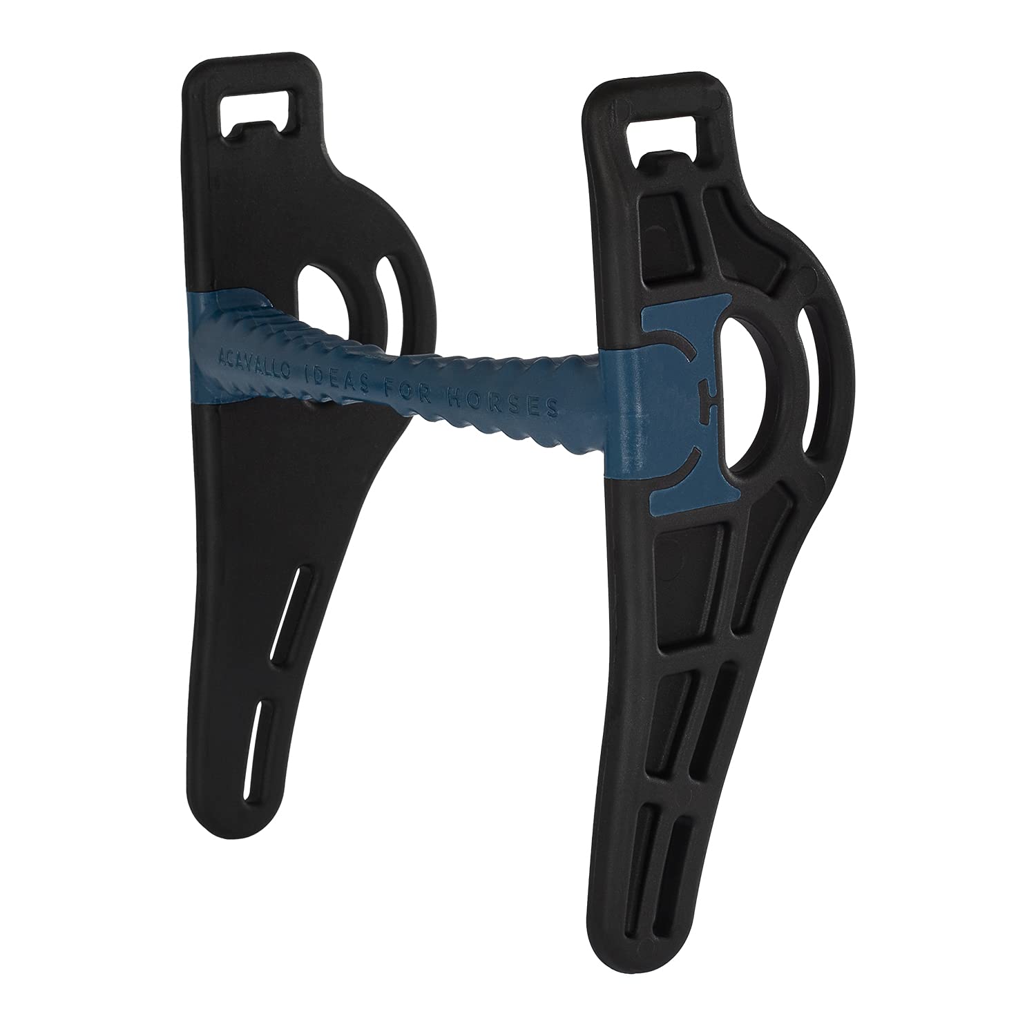 Acavallo Bocada Sensitive Wave Pelham | Color: negro/azul | Tamaño: 13,5
