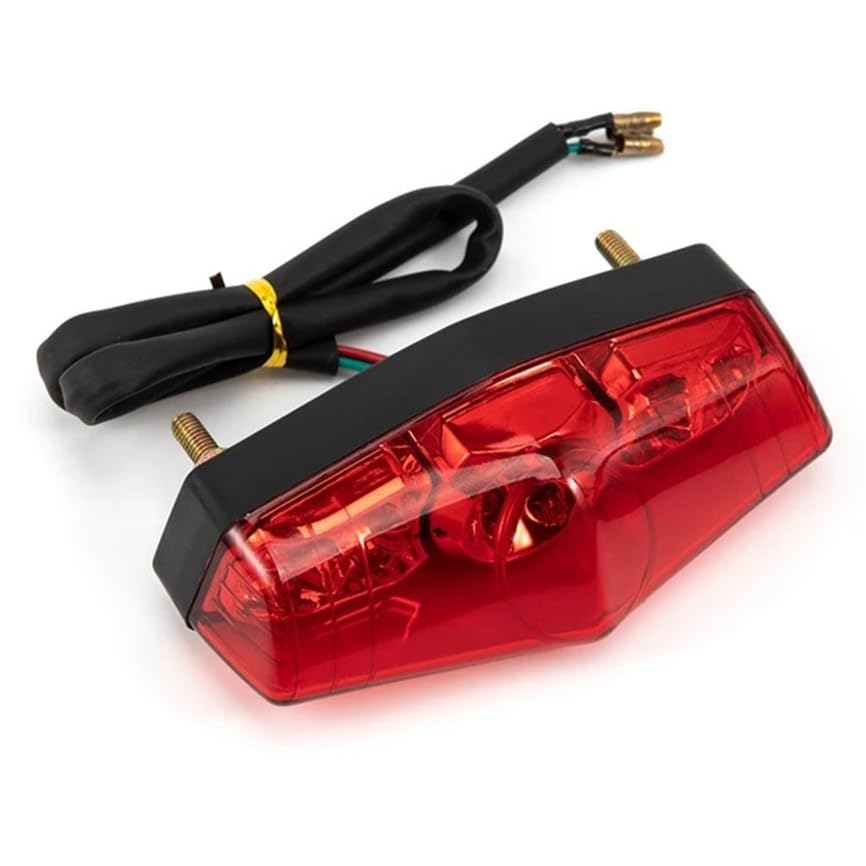 Accessoires pour motos feu arrière clignotant stop LED universel