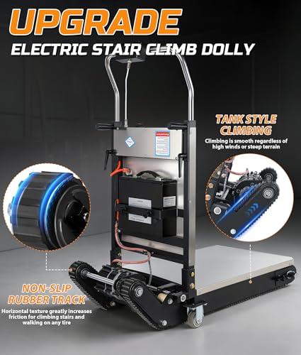 Carretilla eléctrica para escaleras, 1250W, 900 lbs miniatura 2