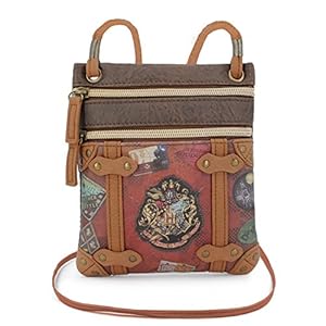 Harry Potter Railway-Action Mini Vertical Shoulder Bag, Brown