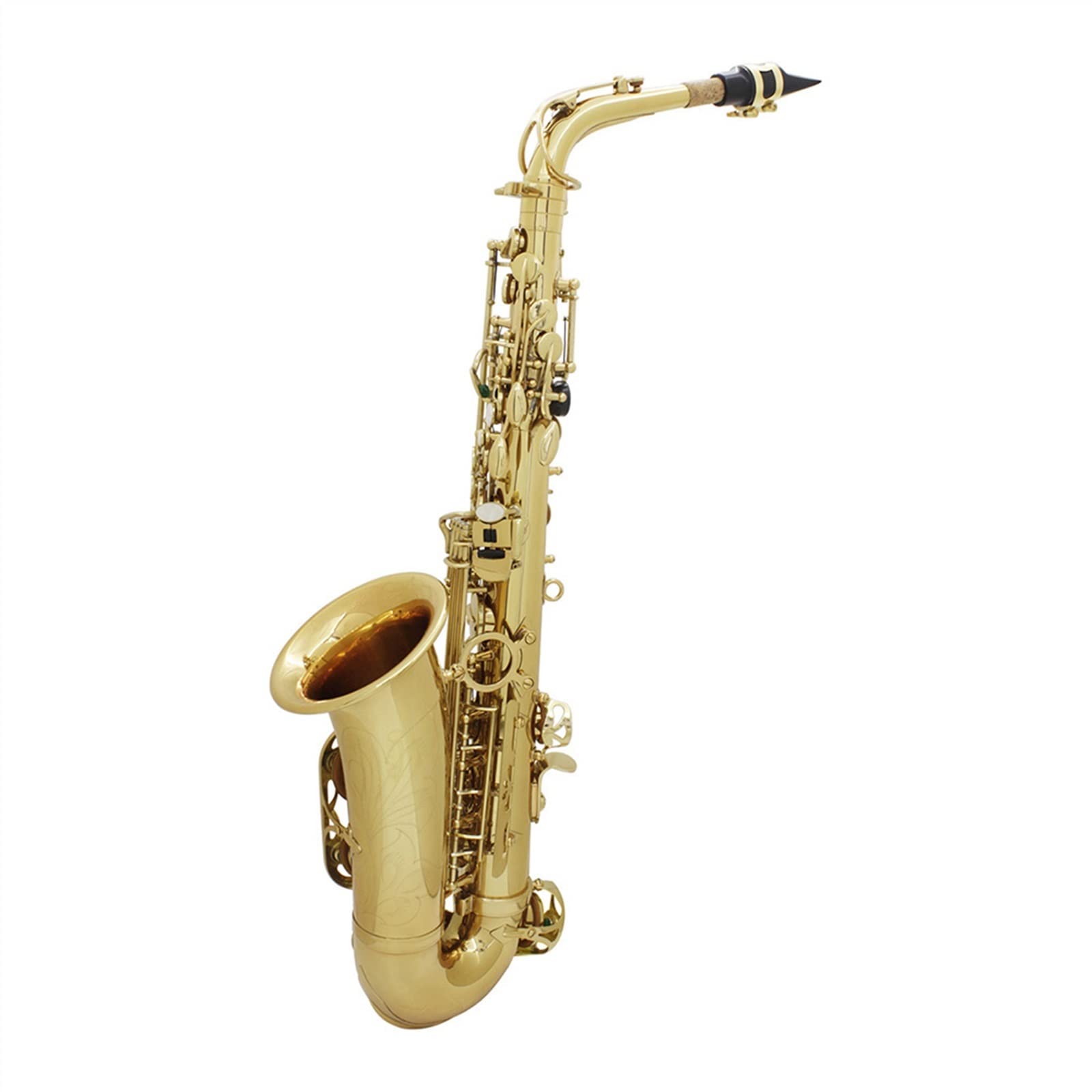 Altsaxophon Eb E Flat Holzblasinstrument Messingsaxophon Mit Box Und Mundstück Saxophon Students