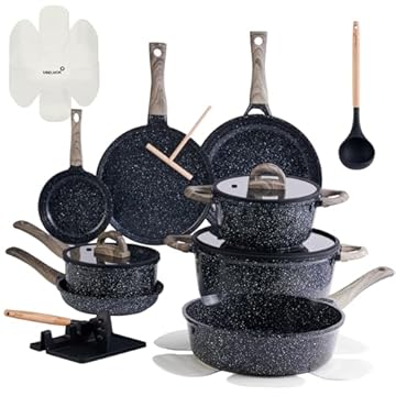 best non stick cookware set without teflon