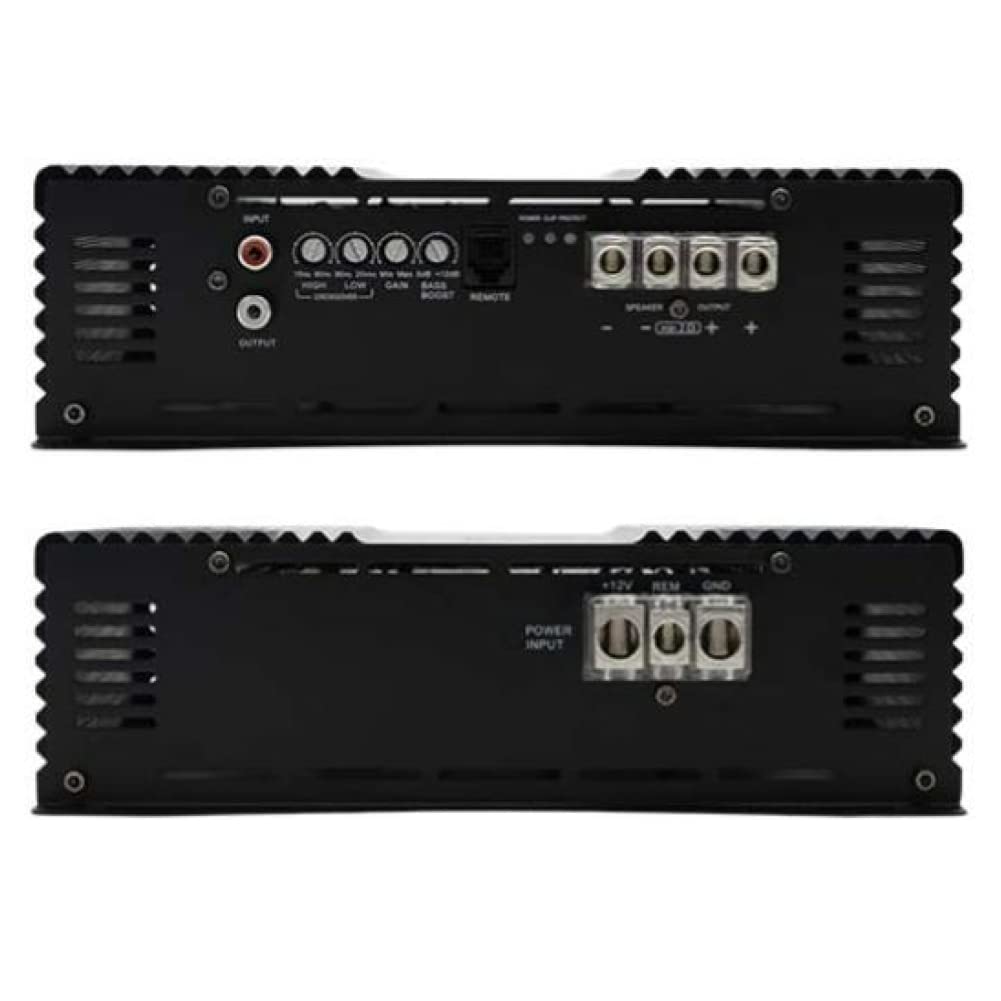 1 SP AUDIO SP-1000.1D2 SP1000.1D2 amplificateur Mono 1 Canal 1000 Watts rms 2 ohm Classe d Bass Boost 0-12 DB avec Remote Incluse, 1 pièce