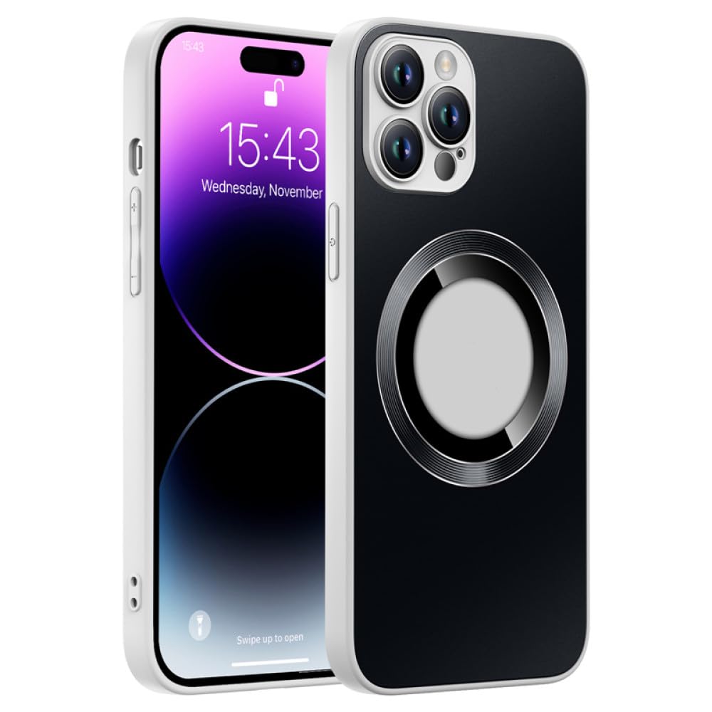 Coque magnétique iPhone 14 Plus pour les déplacements noirs