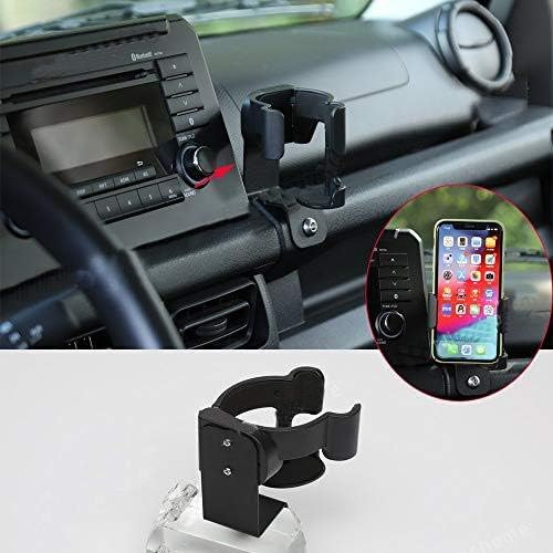 Car Water Cup Holder Mount Mobile Cell Bracket Support Fit for Suzuki Jimny 2019