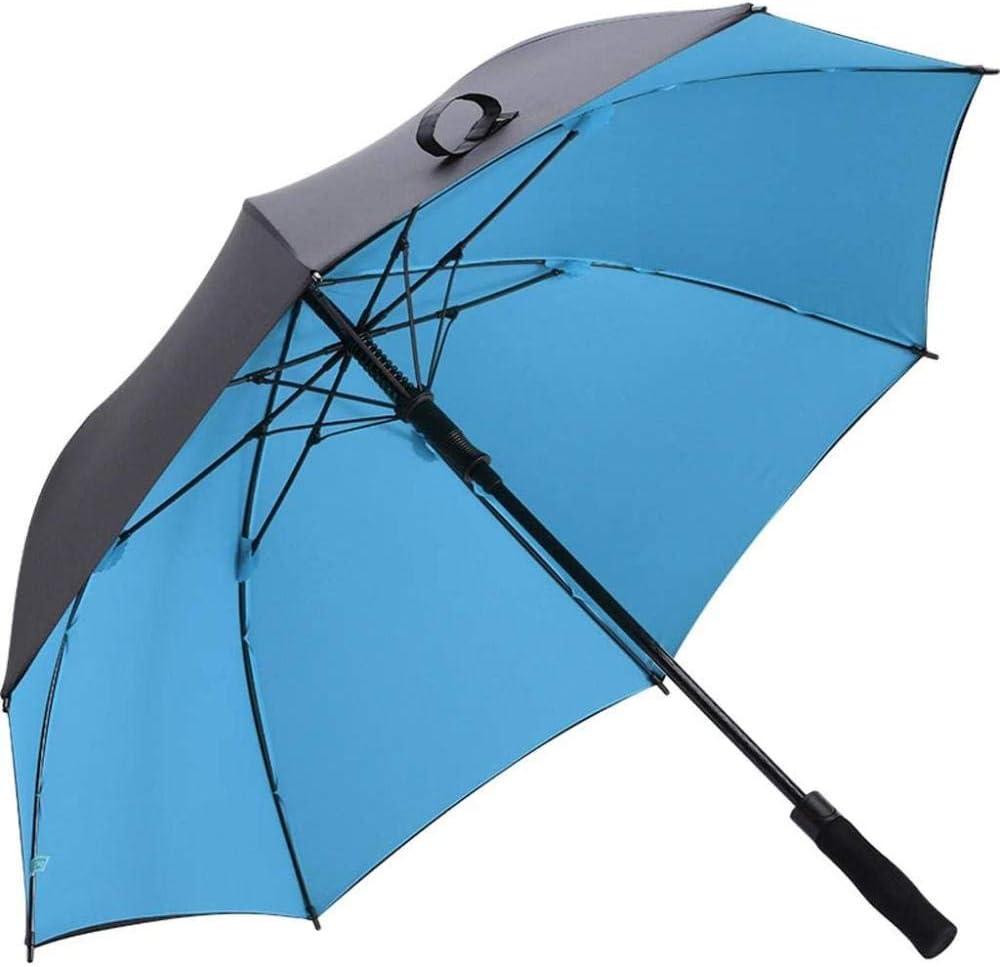 みけ様 傘ゴルフ傘ダブル傘布大折りたたみ傘ロングハンドル傘と傘-赤い傘