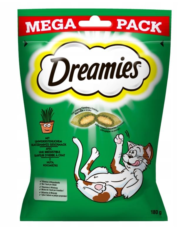 DREAMIES™ Catnip mit Katzenminze Geschmack 4 x 180g