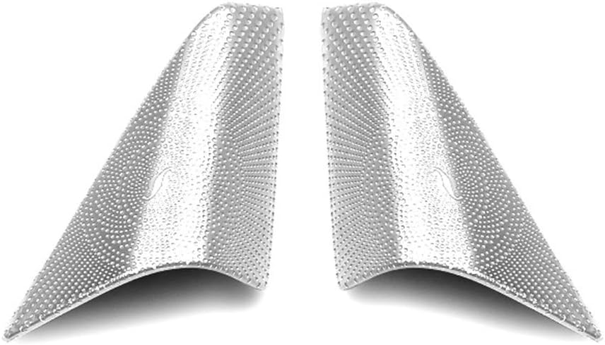 New Protective A Pillar Sound Covers 2PCS Compatible with Porsche 718 Boxster 2016-2020 (Silver)