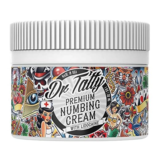 Dr Tatty - Premium Tattoo Numbing Cream - Topical Lidocaine Cream Maximum Strength - Numbing Cream for Tattoo, Waxing, Piercing, and Microneedling - Pain Relief Cream - 30ml