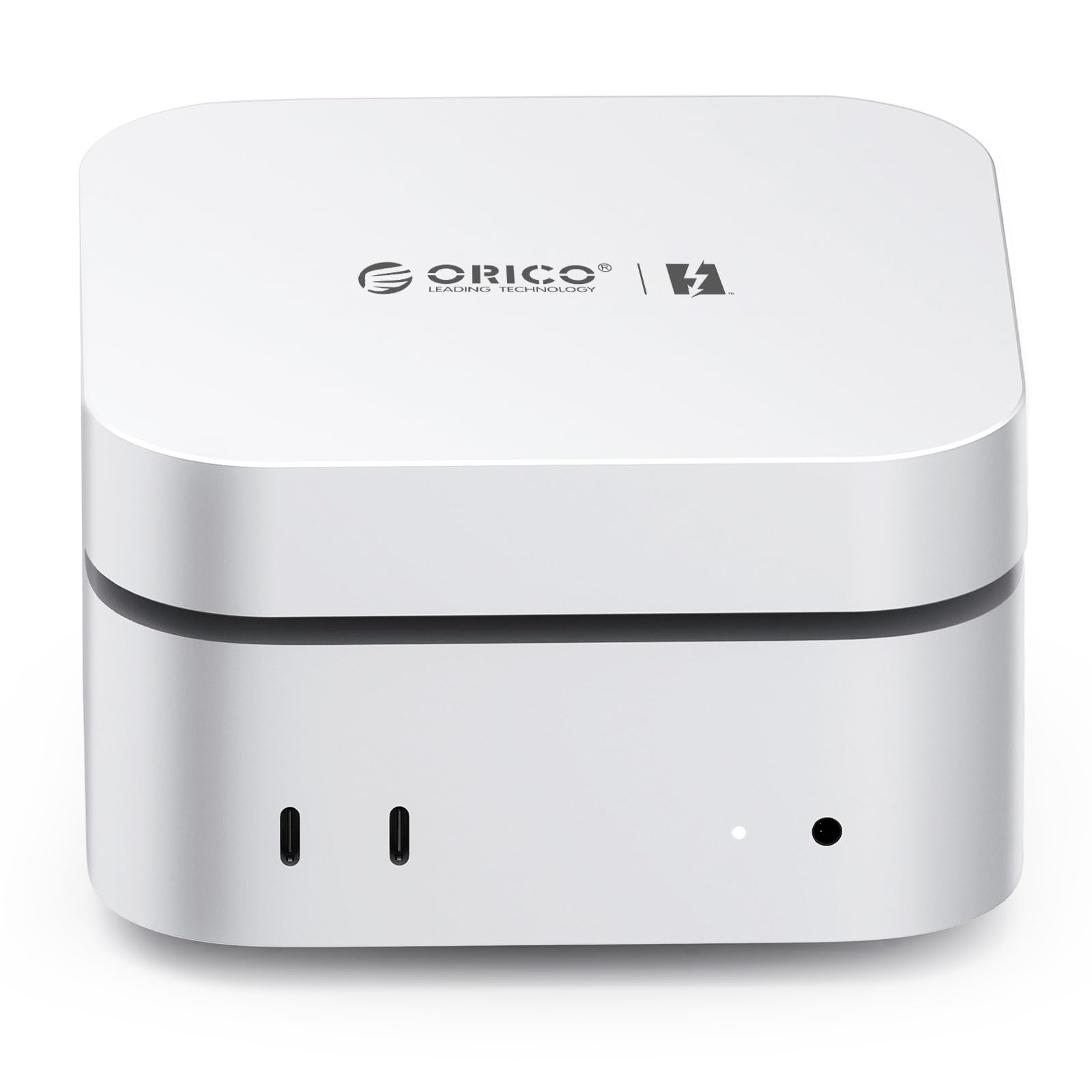 ORICO MiniMate TB5 80Gbps 1TB External SSD for Mac Mini M4, Compatible with Thunderbolt5(6000MB/s) for macOS, USB C to USB C Cable(80Gbps), JHL9480 Chip(Only Compatible with Thunderbolt Interface (1TB