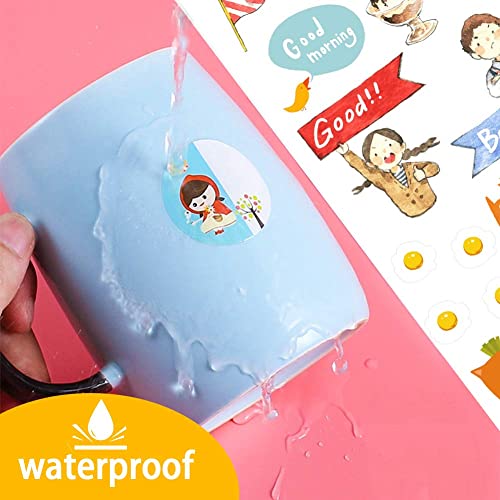 Printable Vinyl Sticker Paper For Inkjet Printer - Glossy White - 21 Waterproof Decal Paper Self-Adhesive Sheets 8.5"X11"- Dries Quickly And Holds Ink Beautifully #TOP1