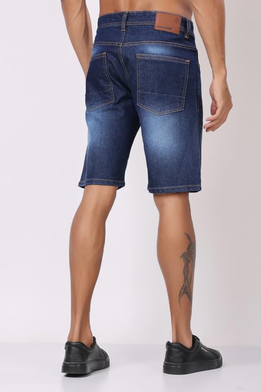 Image of London Hills Denim Shorts for Men || Jeans Shorts for Men || Half Shorts for Men || Denim Half Pant for Men