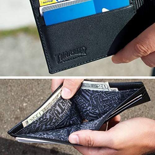 Thrasher Skategoat Leather Wallet [Black]2