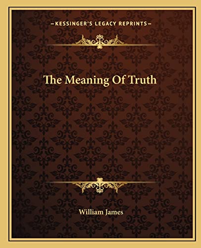 The Meaning Of Truth