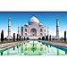 Produktbild GREAT ART Fototapete  Taj Mahal  Wandbild Dekoration Sehenswürdigkeiten Tadsch Mahal Weltwunder Tempel Dom Religion Agra Indien Kultur Foto-Tapete Wandtapete Fotoposter (210 x 140 cm)