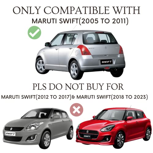 Image of Autofact Magnetic Car Sunshades Compatible with Chevrolet Aveo (Set of 4) - Easy Installation, UV Protection, Keeps Car Cool (Front 2 with Zippers for Easy Access, Rear 2 Without Zippers)