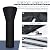 Wesnoy 4 Pack Patio Heater Covers with Zipper Waterproof Dustproof Outdoor Heater Cover Wind Resistant UV Resistant Snow Resistant Heater Covers for Standing Heater, Black, 89'' H x 33" D x 19" B