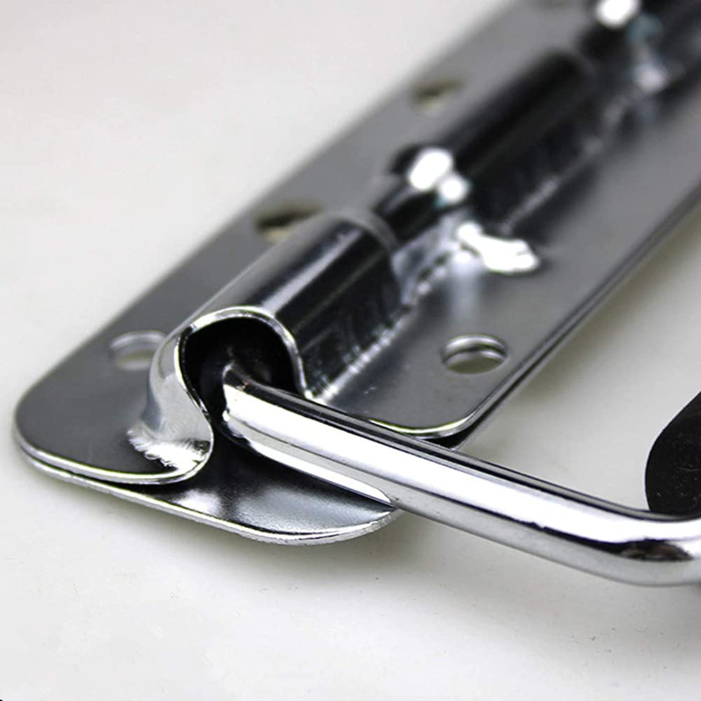 2 Maniglie Pieghevoli A Molla 140mm - Per Casse, Cassetti E Cassette Attrezzi - Foto 8