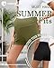 Oakgarden 3 Pack Women's Maternity Shorts Over Belly Pregnancy Shorts Comfy Lounge Pajama Workout Maternity Clothes(Army Green, Light Gray, Black,X-Large)