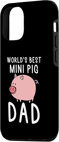 Miniatura 2 de iPhone 14 Pro World's Best Mini Pig Dad  Miniature Pig Owner Case