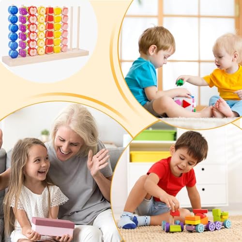 Jeu d'apprentissage sensoriel des formes pour motricité fine bébé