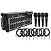 Mackie DL32S 32-Channel Wireless Digital Live Sound Mixer w/ 4 Mics, 8 XLR Cable