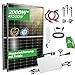 Produktbild CamperGold® 2000W Photovoltaik Balkonkraftwerk inkl. 500W Solarmodule, Hoymiles HMS-1600-4T Wechselrichter, DTU-WLite-S, 10M Wielandstecker und Balkongeländer Rund PV-Montage