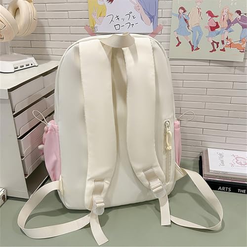 Bright Colored Travel Backpack, Light Casual Daypacks (Blue/Green)4