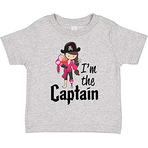 inktastic I'm The Captain- Pirate Girl Toddler T-Shirt