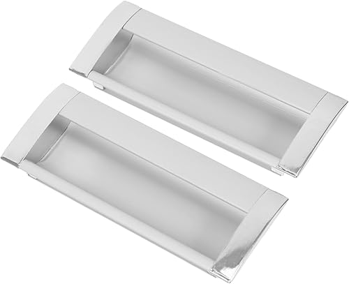 Miniatura 1 de OSALADI 2 pomos ocultos para cajones, tiradores de puerta de armario, pomos de puerta de armario, manijas ocultas para puertas de gabinete, manijas