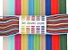 This Season's Colors Spring/Summer Set; 5/8" Stretch Fold Over Elastic, FOE (10 Yards: 1 Yard of Each Color, Spring/Summer 2017)